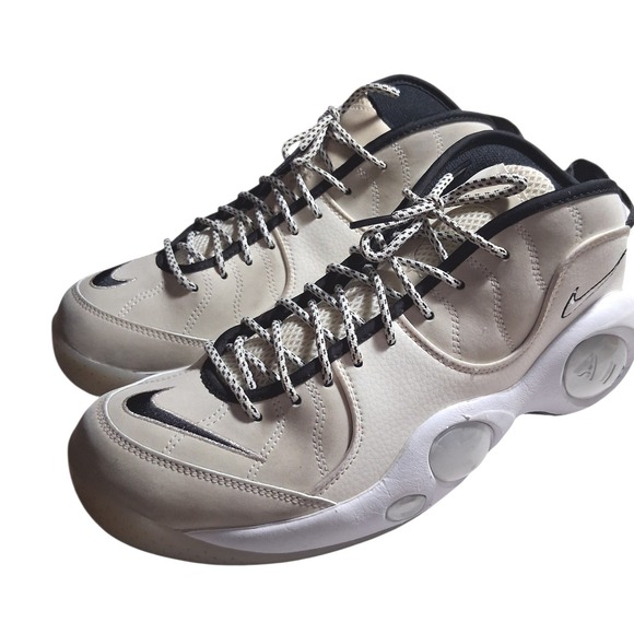 Nike Other - Nike Air Zoom Flight 95 Basketball Mens size 11.5 Pale Ivory Streetwear Sneaker